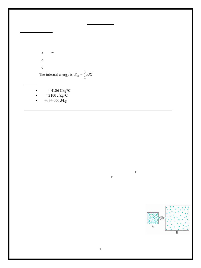 Sheet 2 | PDF | Gases | Temperature