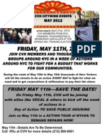 May 11 NYC Mass Mobilization For Jobs & Housing