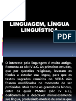 Origens e Evolução da Linguística