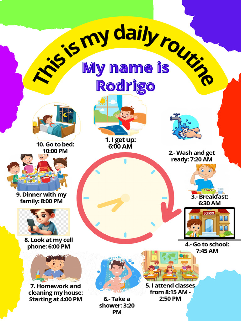 My Daily Routine | PDF