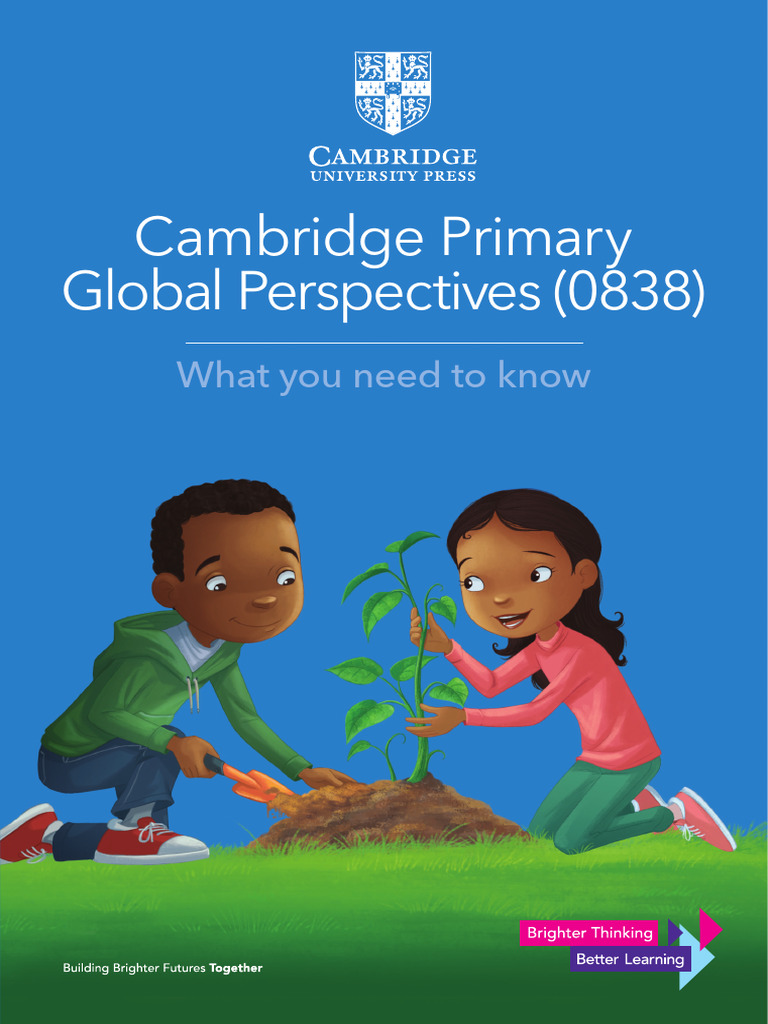 Cambridge Primary Global Perspectives Guide | PDF | Learning | Curriculum