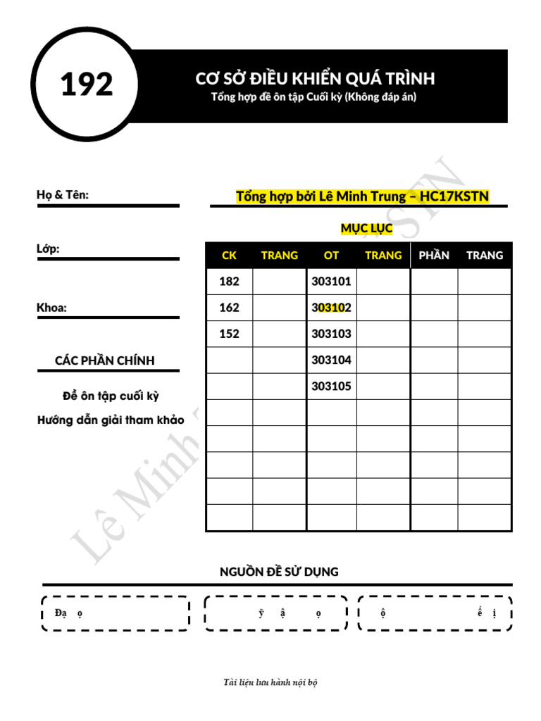 Test Process Control Fundamentals Update 191 No Answer Key | PDF