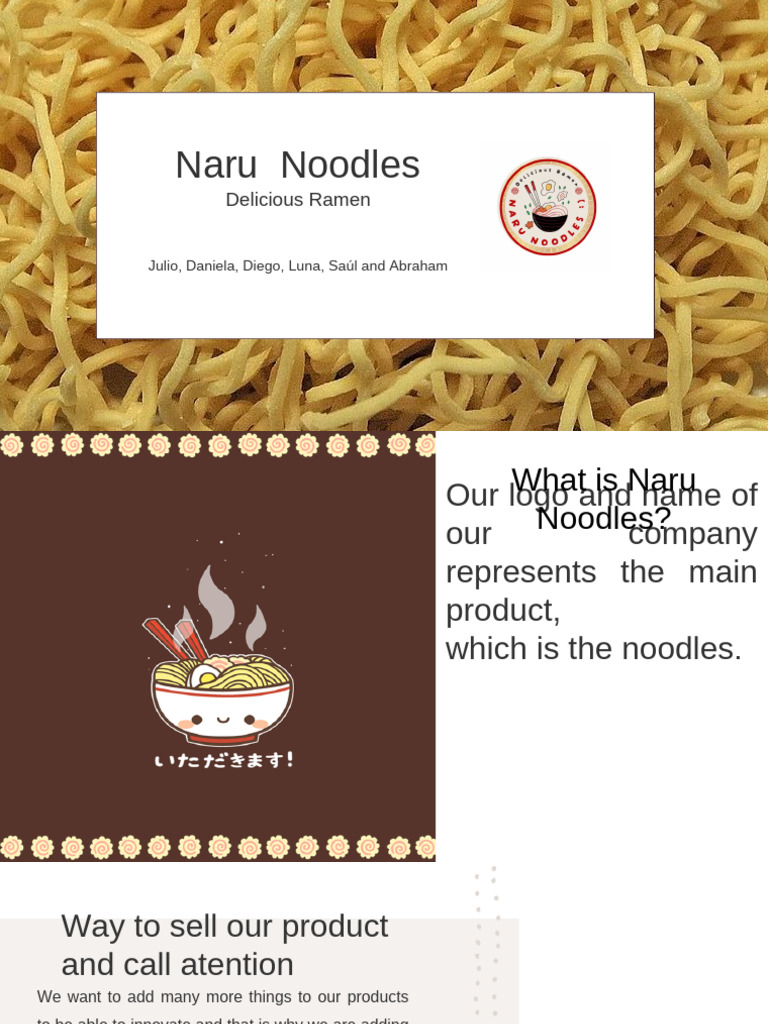 Naru Noodles PDF | PDF | Cuisine | Drink
