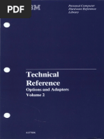 Technical Reference Options and Adapters Volume 2 Apr84