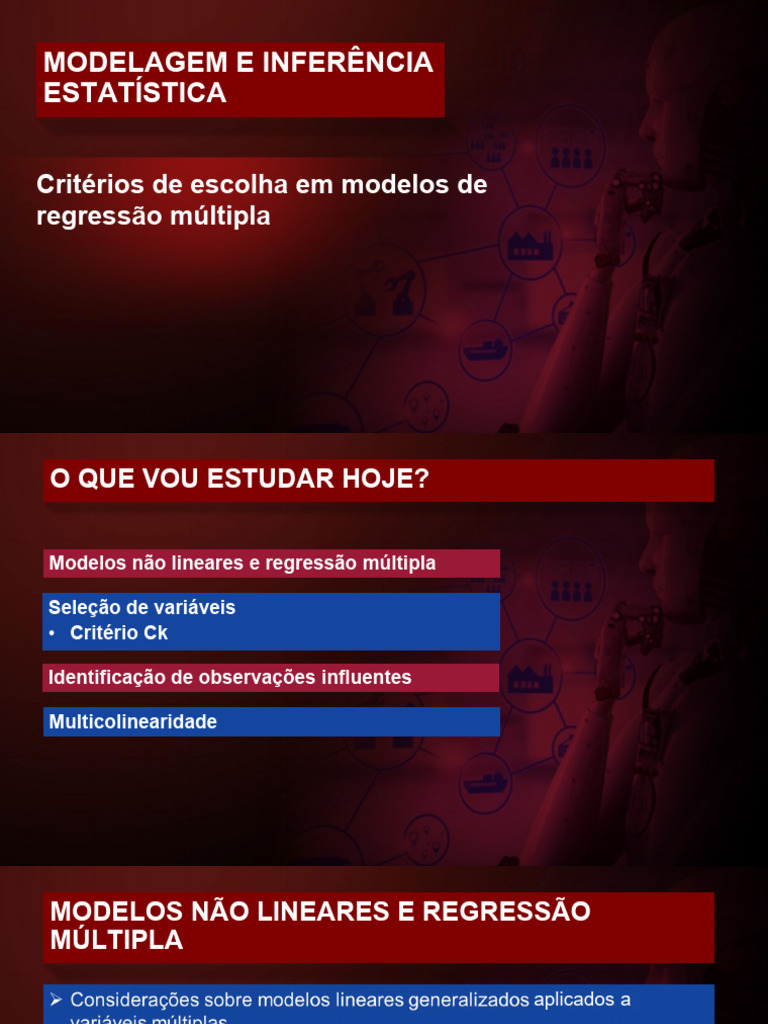 Critérios para Modelos de Regressão Múltipla | PDF | Estatísticas ...