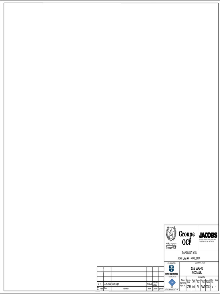 107b Eb43-02 MCC Panel Rev-B | PDF | Computer Engineering | Electric Power