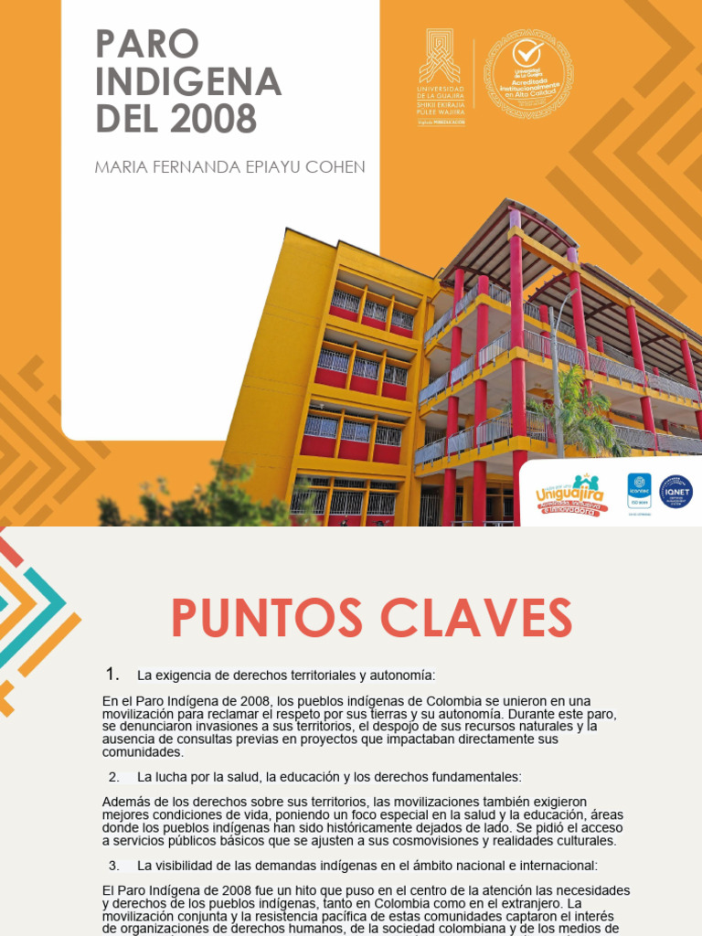 Evento Clave en La Historia de Los Derechos Indígenas en Colombia | PDF