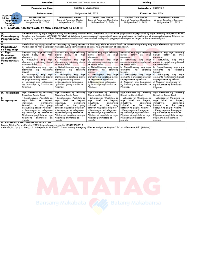 Q2 - Week 8 - DLL | PDF