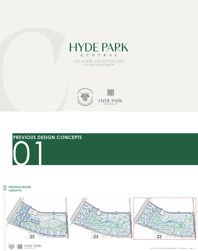 SENECA EGYPT Hyde Park Central Masterplan Concept | PDF