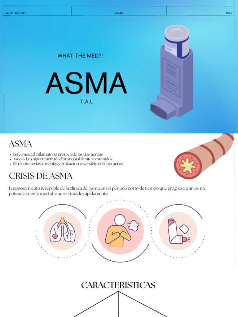 Asma: Crisis y Triada de Samter | PDF | Asma | Inflamación