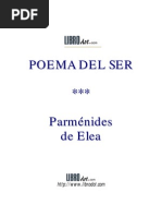 Poema del ser - Parménides