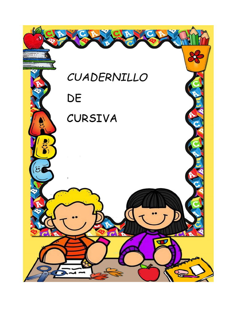 Cuadernillo de Cursiva para Niños | PDF