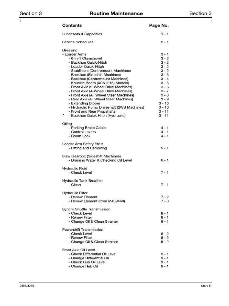 Routine Maintenance | PDF