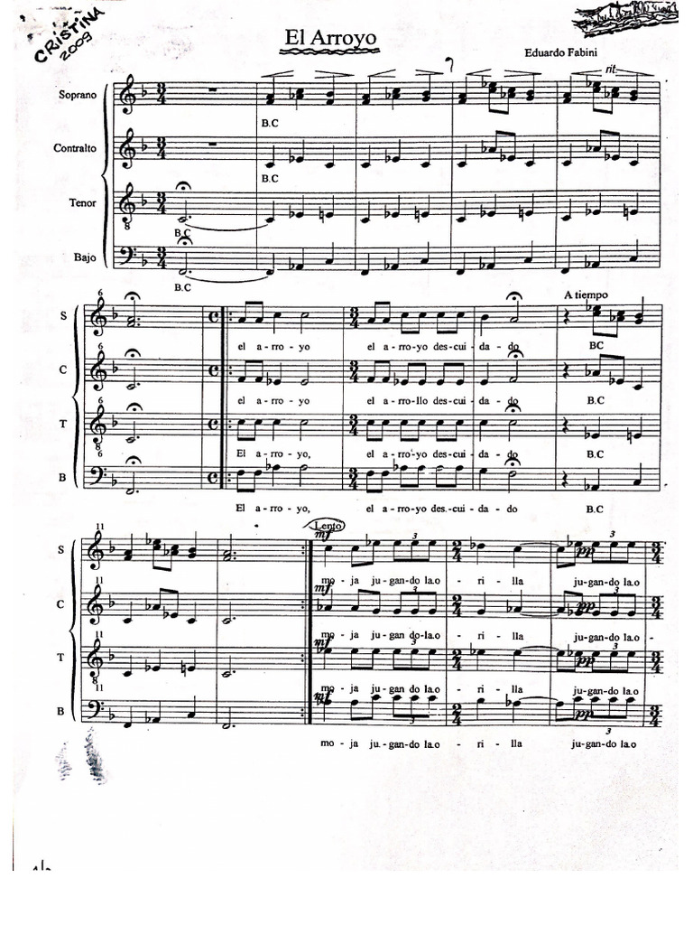 El Arroyo | PDF