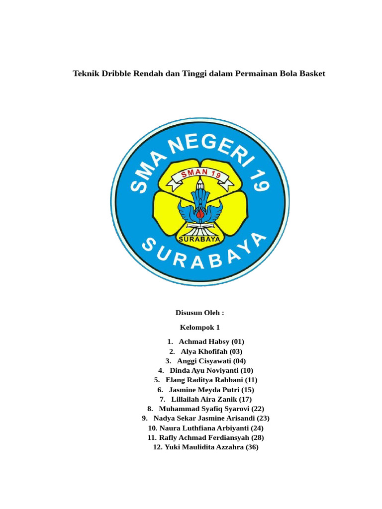 Teknik Dribble Rendah dan Tinggi dalam Permainan Bola Basket | PDF
