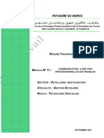 M17 - Communication À Des Fin Professionnelles en Français - HT-TSGH