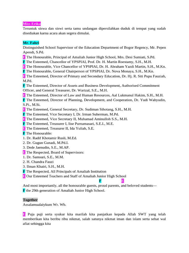 MC Script | PDF