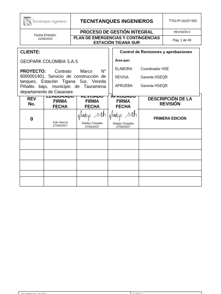 TTGI - PL - 002 - Plan - de - Emergencias - y - Contingencias - Tigana ...