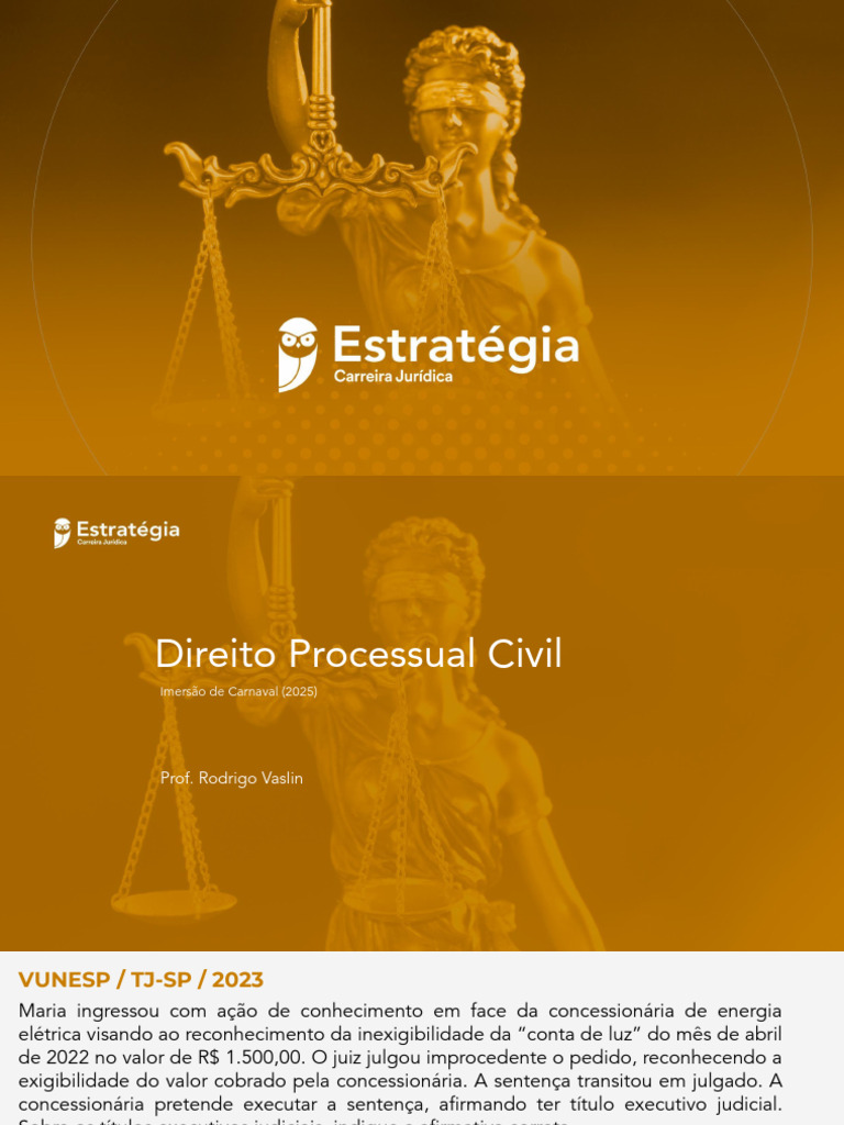 Questões de Direito Processual Civil 2023 | PDF | Processo civil ...