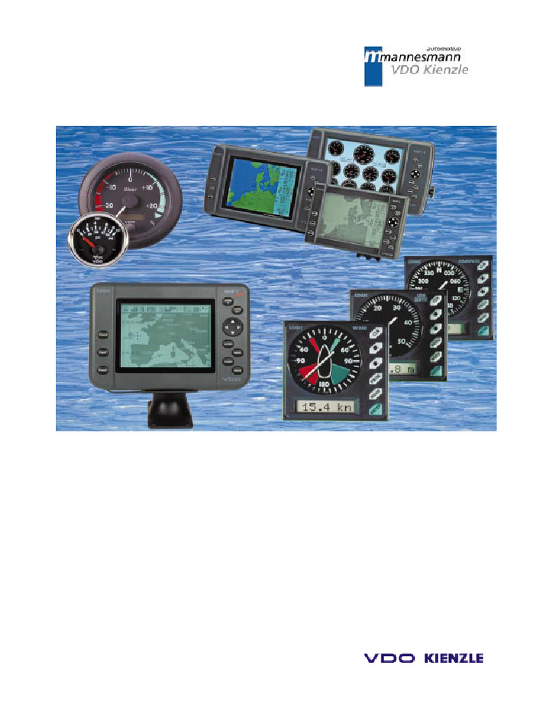 VDO Marine Instruments Catalogue 2000 | PDF | Liquid Crystal Display ...