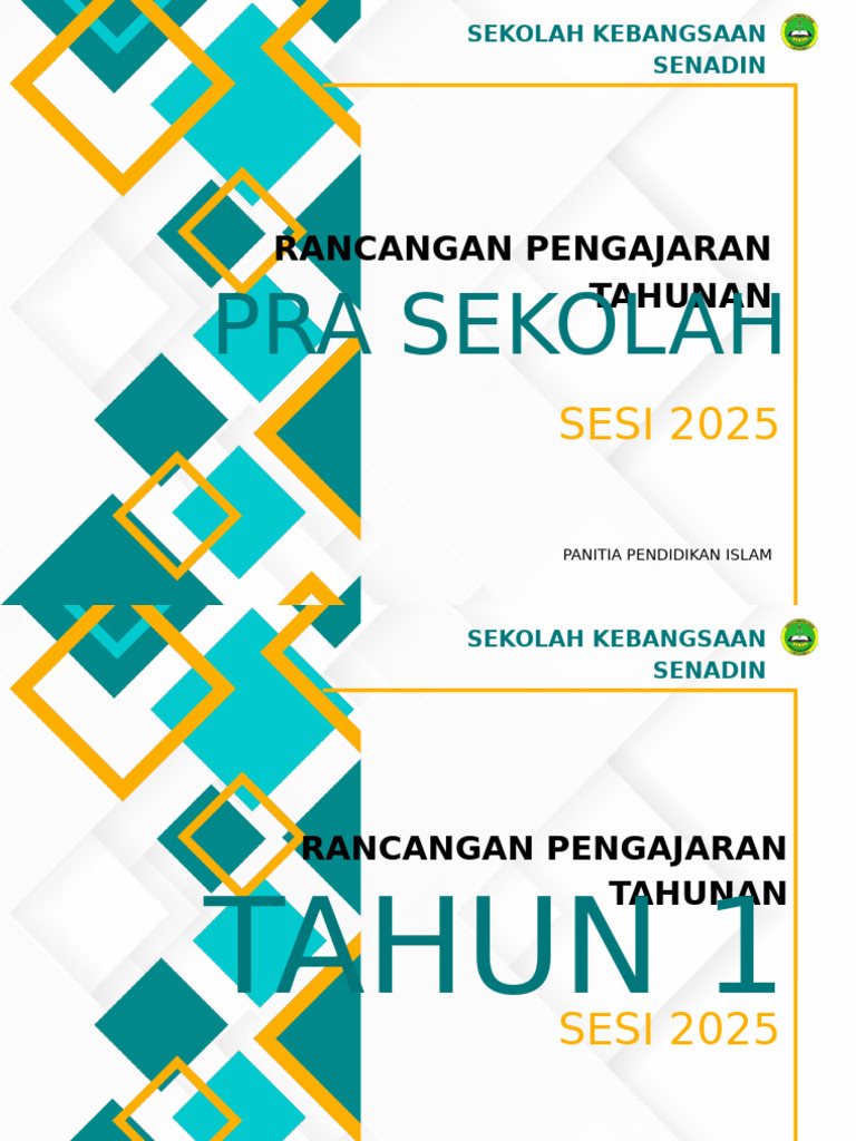 Cover Page RPT Islam | PDF