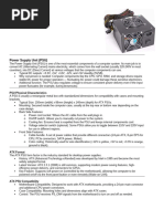 Power Supply Unit Overview and Functions | PDF | Power Supply ...