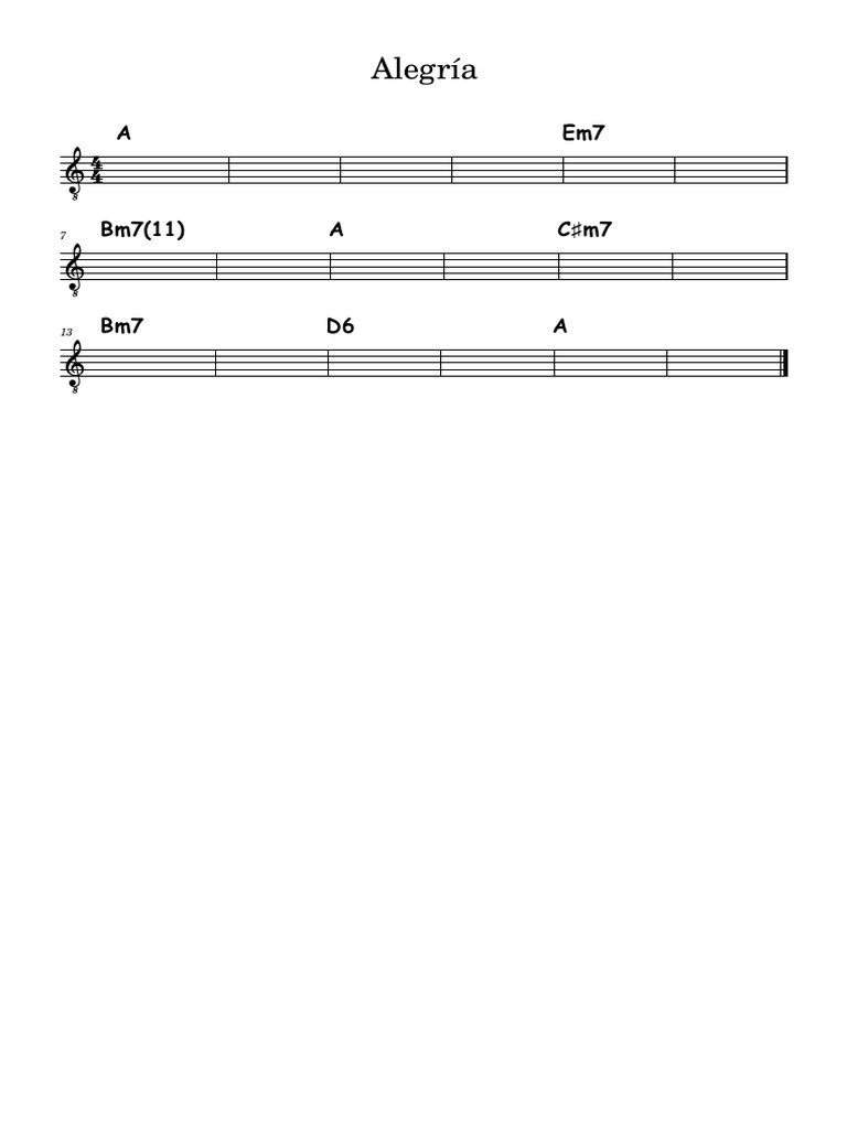 Alegria | PDF