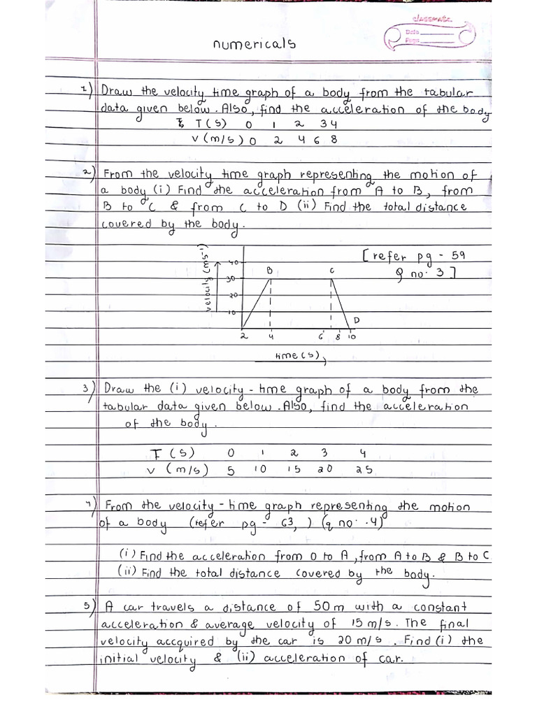 Physics Practice Problem | PDF