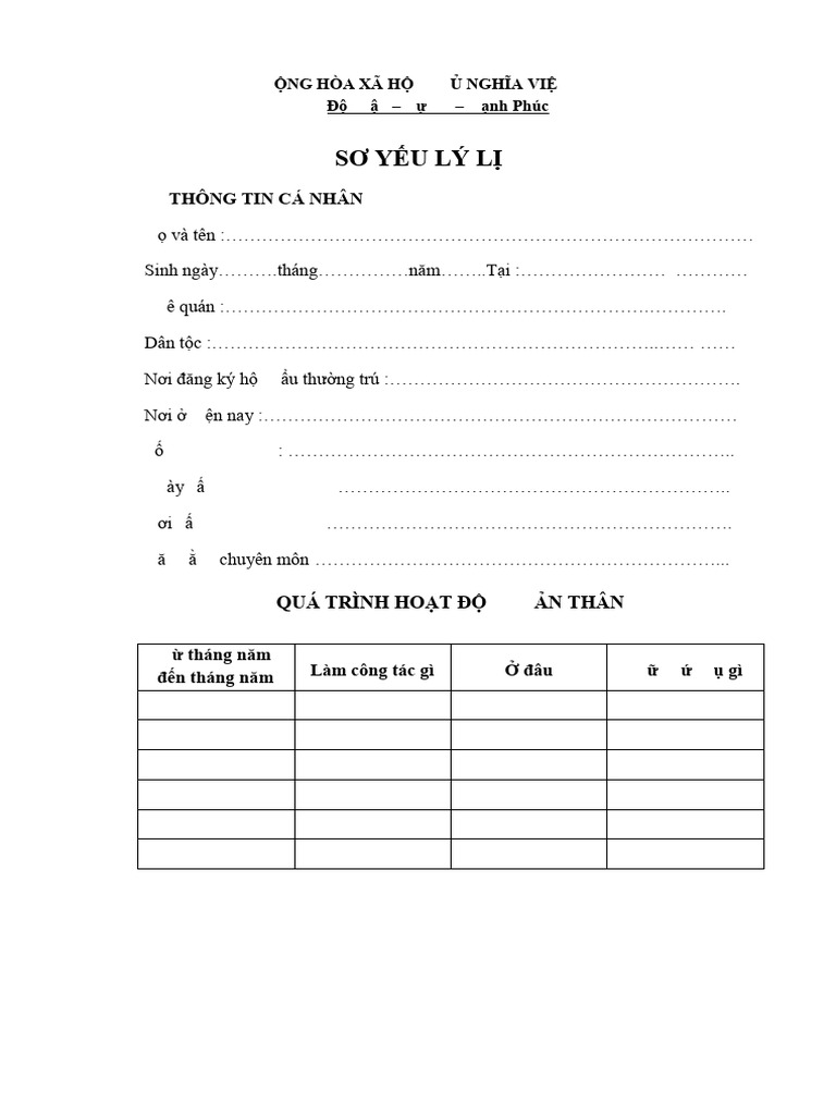 So Yeu Li Lich CDNN 2025 - 48489 | PDF