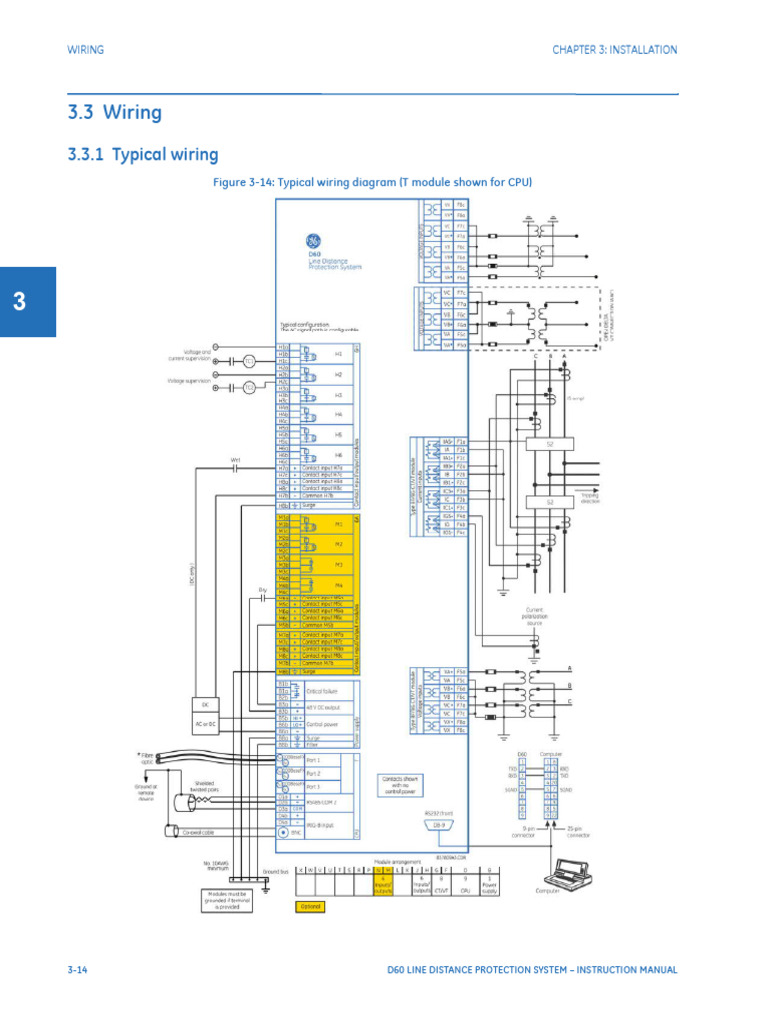 D60 76x AF2 Scheme Wiring | PDF