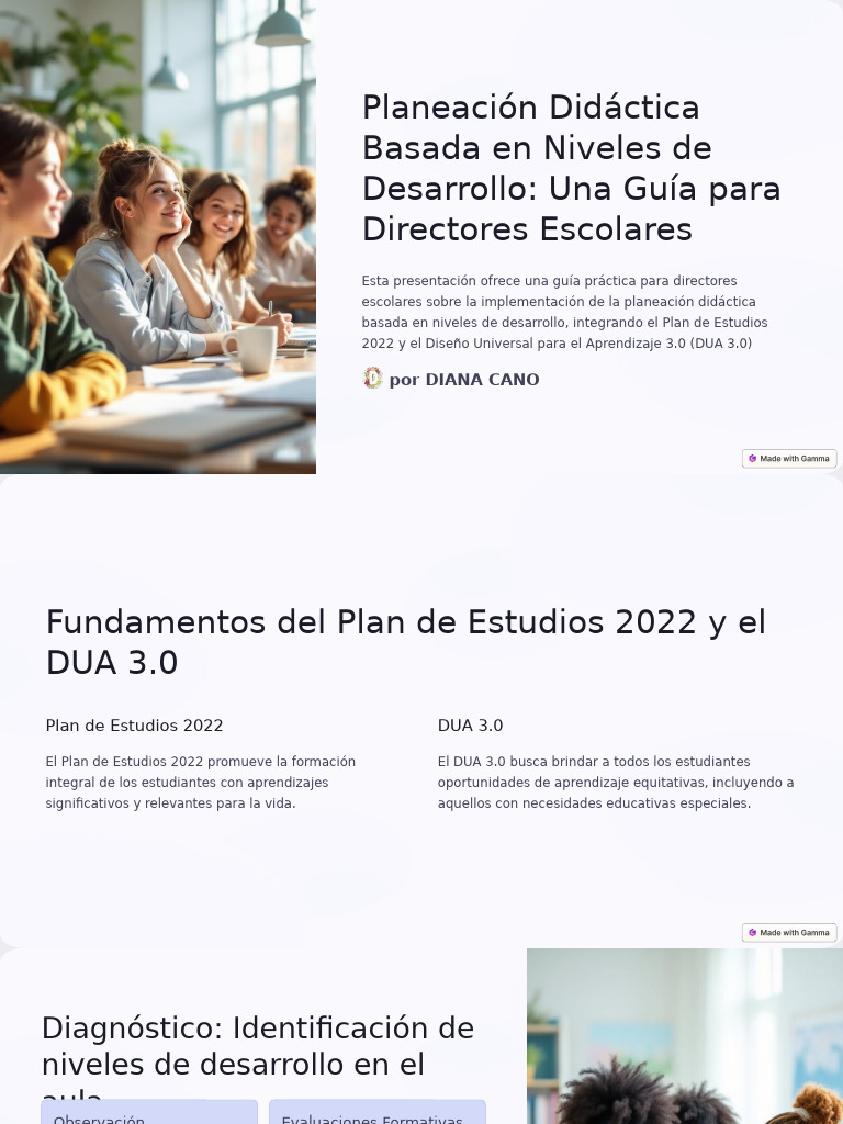 Guía de Planeación Didáctica Escolar | PDF | Plan de estudios ...