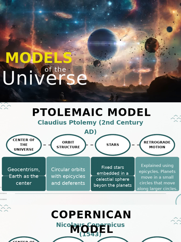 Models of The Universe 2 | PDF | Orbit | Heliocentrism