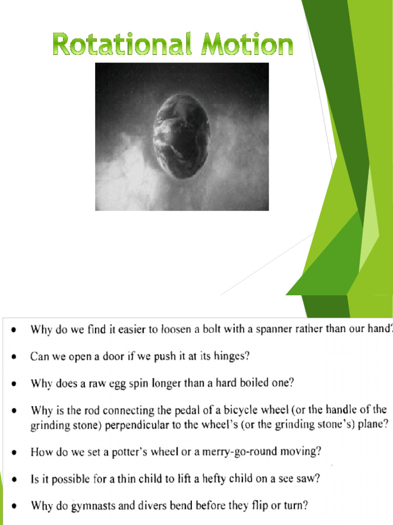 RM11 | PDF | Rotation Around A Fixed Axis | Angular Momentum