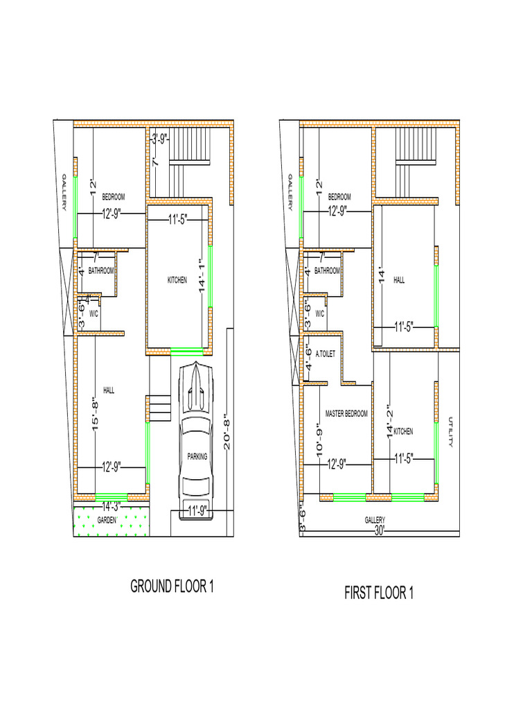 Floor Plan Layout with Dimensions | PDF | Home | Room