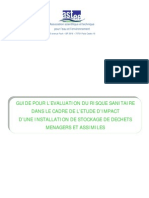 GUI2005 déchetteries & évaluation du risque sanitaire _FR