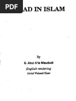 Abul Ala Maududi - Jihad in Islam