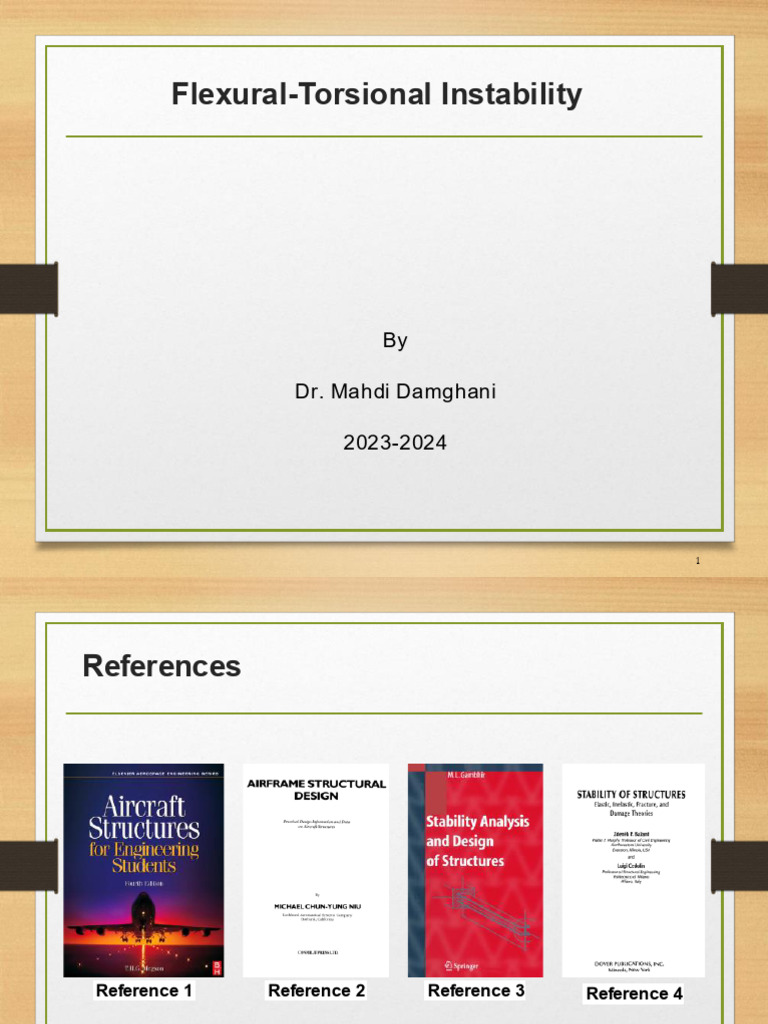 Flexural Torsional Instability | PDF | Bending | Buckling