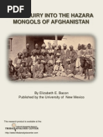 Download Hazara Mongols of Afghanistan by Bat Gurt SN92166900 doc pdf