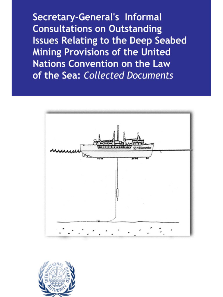 Deep Seabed Mining Consultations Summary | PDF | United Nations ...