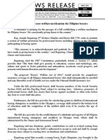 May03.2012 - B Bagatsing Proposes Welfare Mechanism For Filipino Boxers