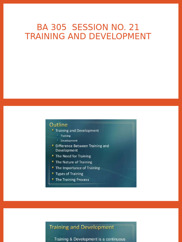 Ba 305 Session No 21 | PDF