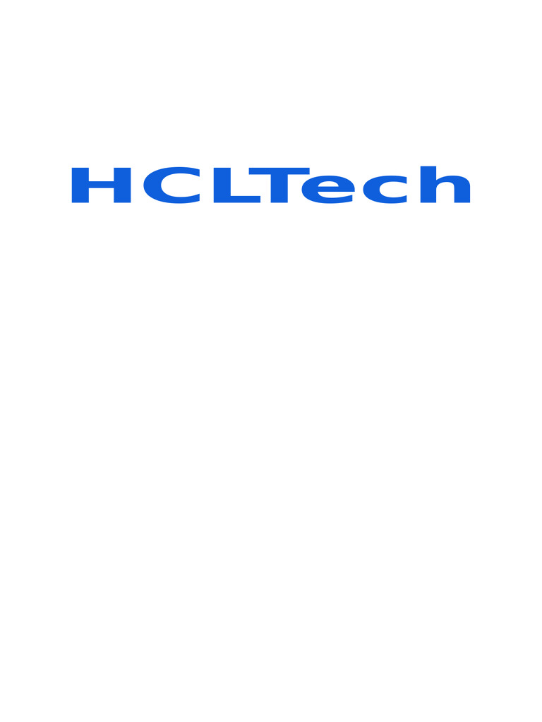 HCLTech | PDF