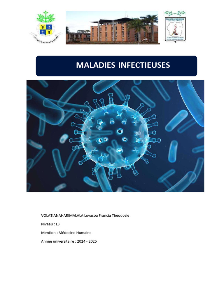Diagnostic des Maladies Infectieuses | PDF | Fièvre | Maladies et troubles
