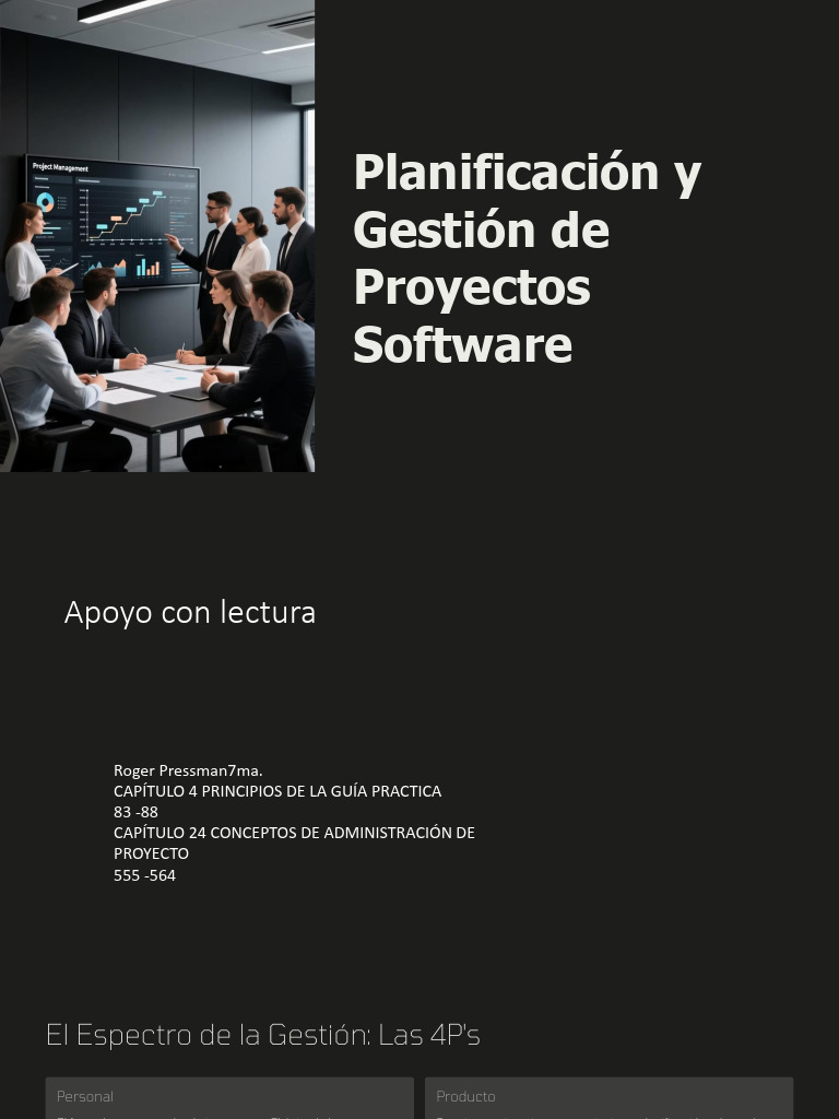 Gestión Efectiva de Proyectos de Software | PDF | Software | Planificación