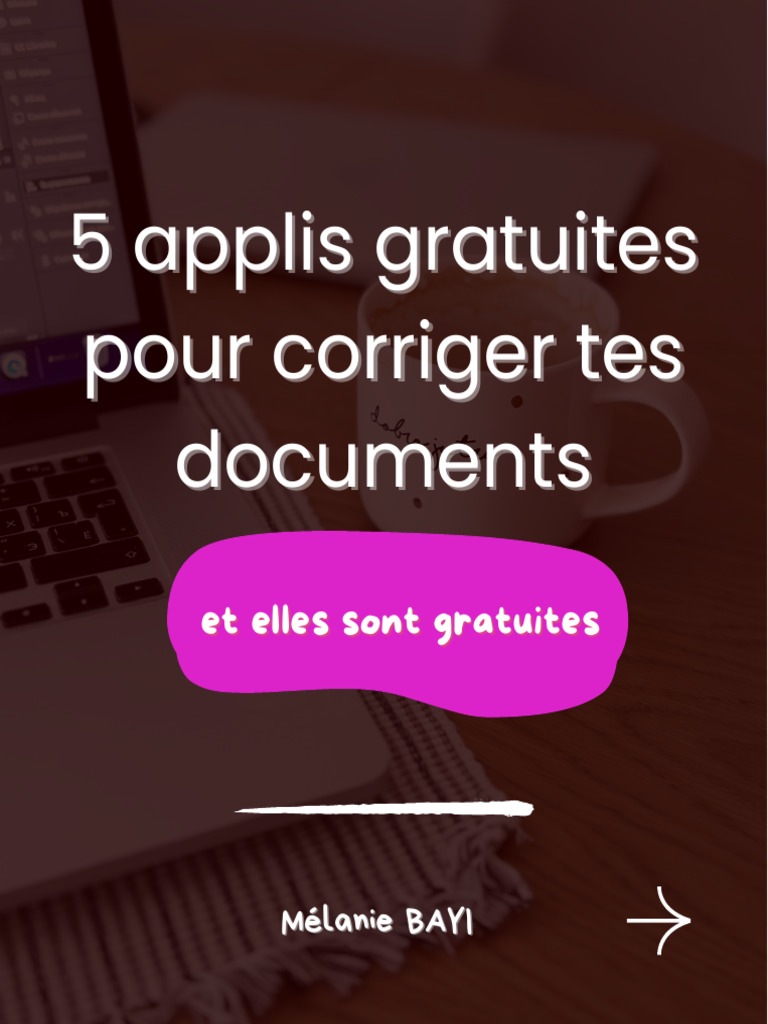 5 applis gratuites pour corriger vos textes | PDF