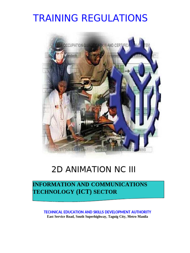 2D Animation NC III Training Regulations | PDF | Negotiation ...