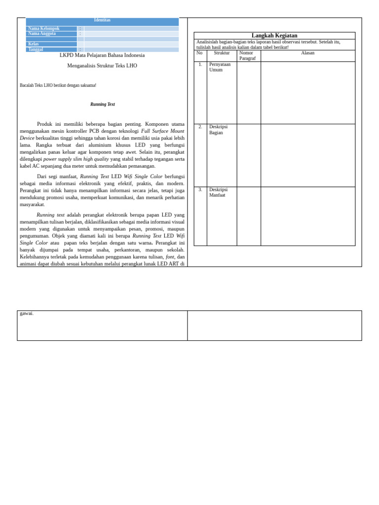 LKPD Lho TP 3 PPLG | PDF