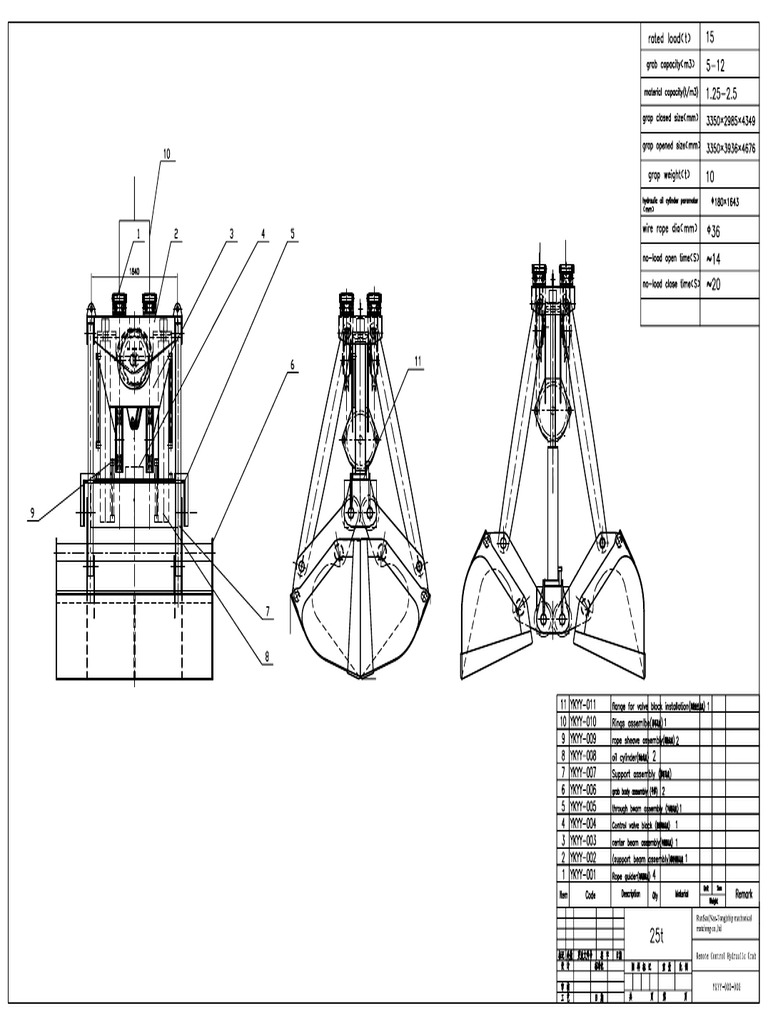 Grab Spares Drawing | PDF