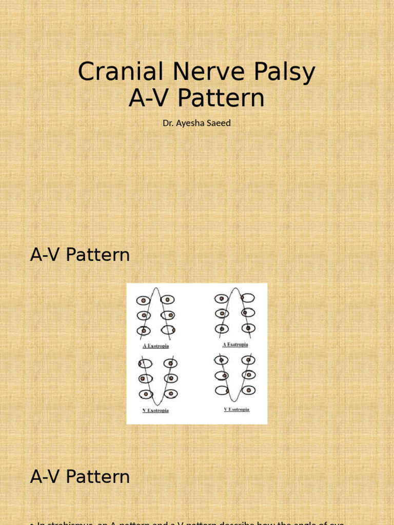 Cranial Nerve Palsy | PDF
