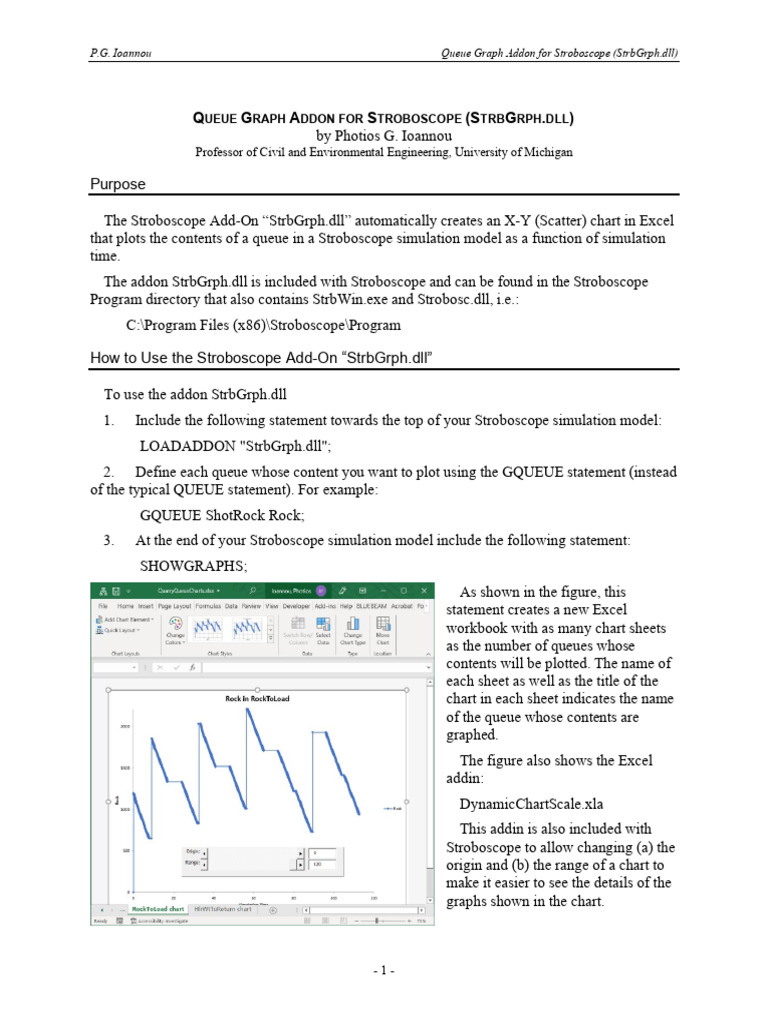 Stroboscope Queue Graph Addon Guide | PDF | Microsoft Excel | Computing ...